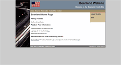 Desktop Screenshot of beanland.com